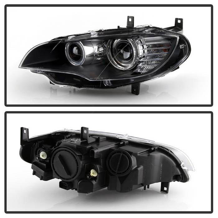 SPYDER xTune 08-14 BMW X6 Driver Side HID AFS Projector Headlights - OEM Left (PRO-JH-BX608-AFS-OE-L) 9943850