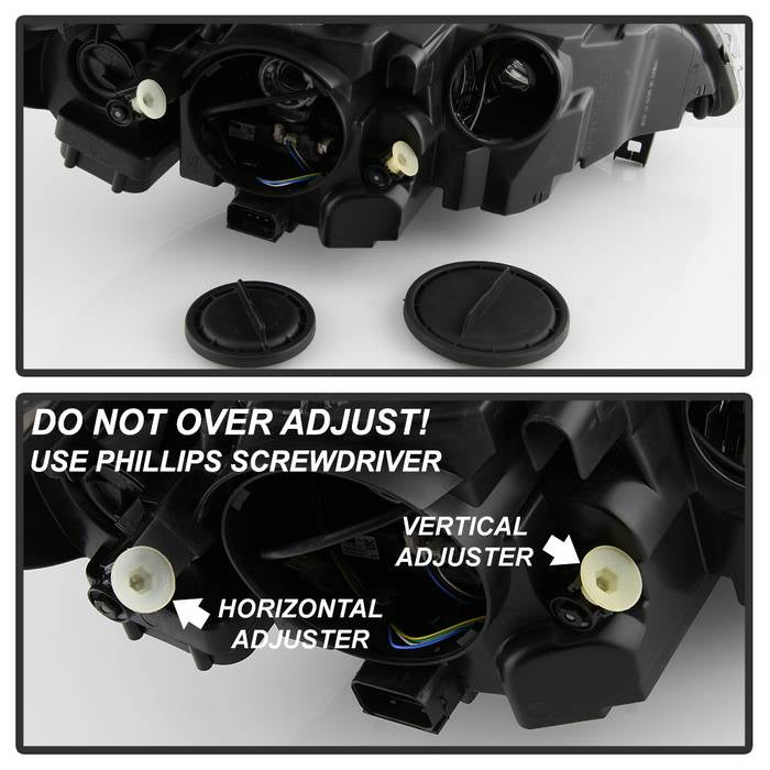 SPYDER xTune 08-14 BMW X6 Driver Side HID AFS Projector Headlights - OEM Left (PRO-JH-BX608-AFS-OE-L) 9943850