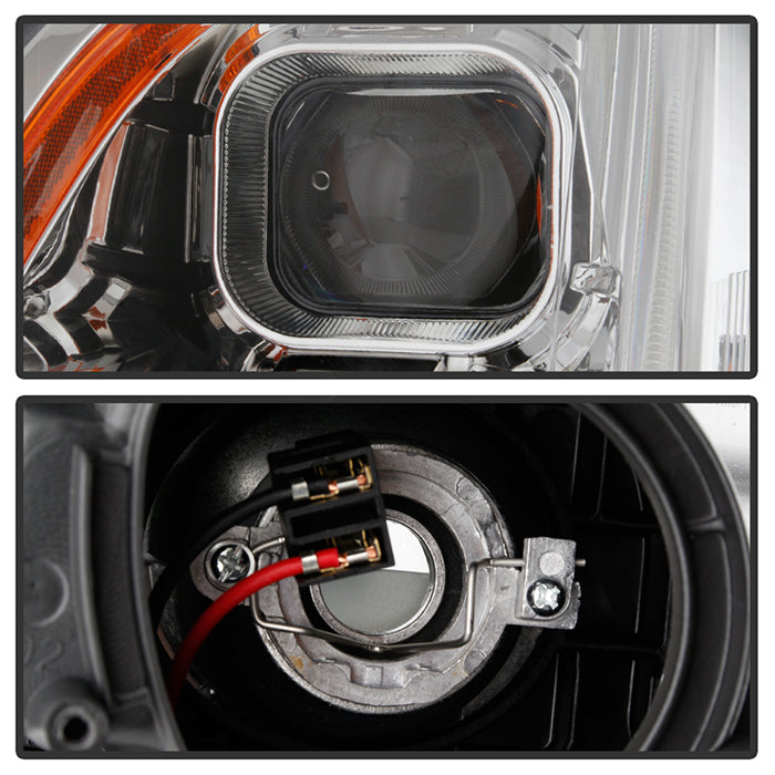 SPYDER xTune 08-12 Cadillac CTS Projector Headlights - Halogen - DRL - Black (PRO-JH-CACTS08-LB-C) 9048555