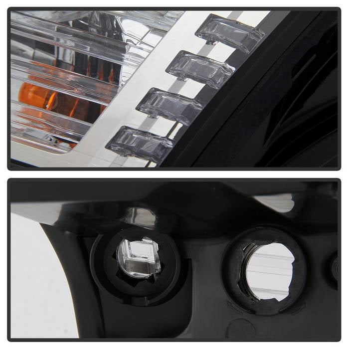 SPYDER xTune 13-18 Cadillac ATS Driver Side Halogen Projector Headlights - OEM Left (PRO-JH-CATS14-OE-L) 9943775