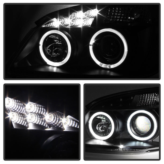 SPYDER Xtune Chevy Cobalt 05-10 Halo Projector Headlights Black PRO-JH-CCOB05-LED-BK 9027765
