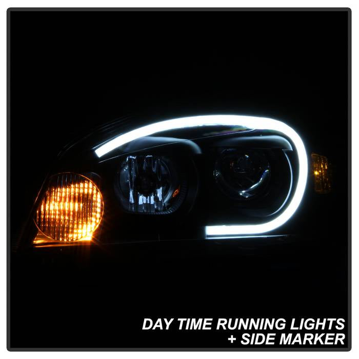 SPYDER xTune 06-13 Chevrolet Impala LED Light Bar Headlights - Black (PRO-JH-CIM06-LB-BK) 9042232