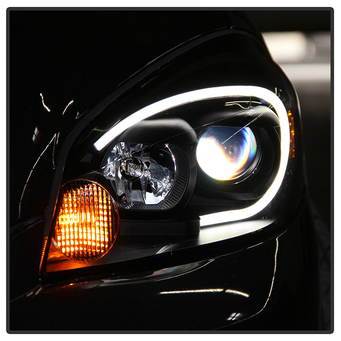 SPYDER xTune 06-13 Chevrolet Impala LED Light Bar Headlights - Black (PRO-JH-CIM06-LB-BK) 9042232