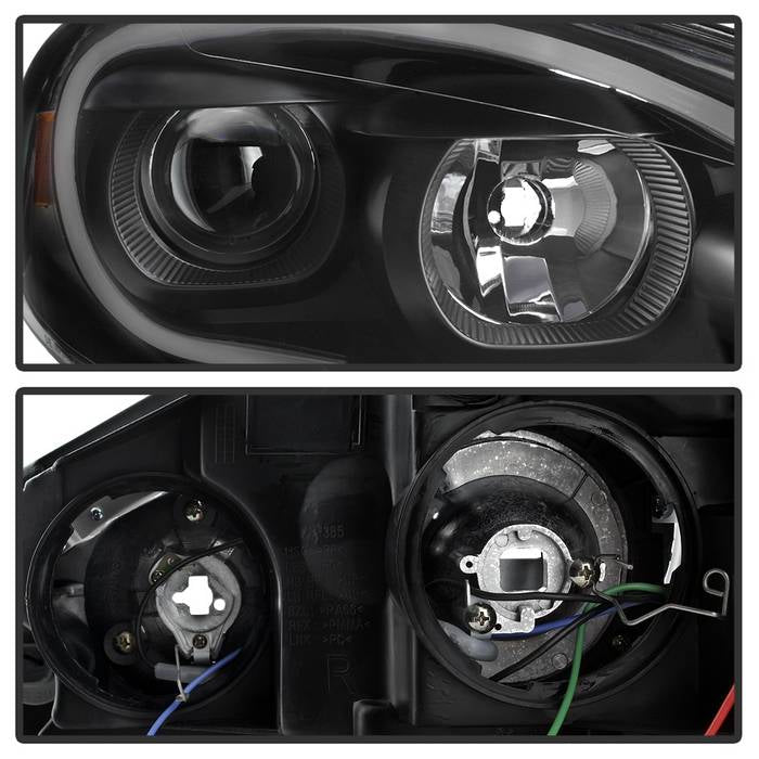SPYDER xTune 06-13 Chevrolet Impala LED Light Bar Headlights - Black (PRO-JH-CIM06-LB-BK) 9042232