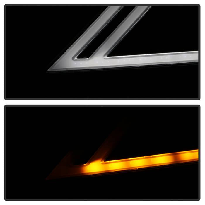 SPYDER xTune 14-18 Chevy Impala (Excl Limited) DRL Halogen Proj Headlights - Blk Smk (PRO-JH-CIM15-LB-BSM) 9042881