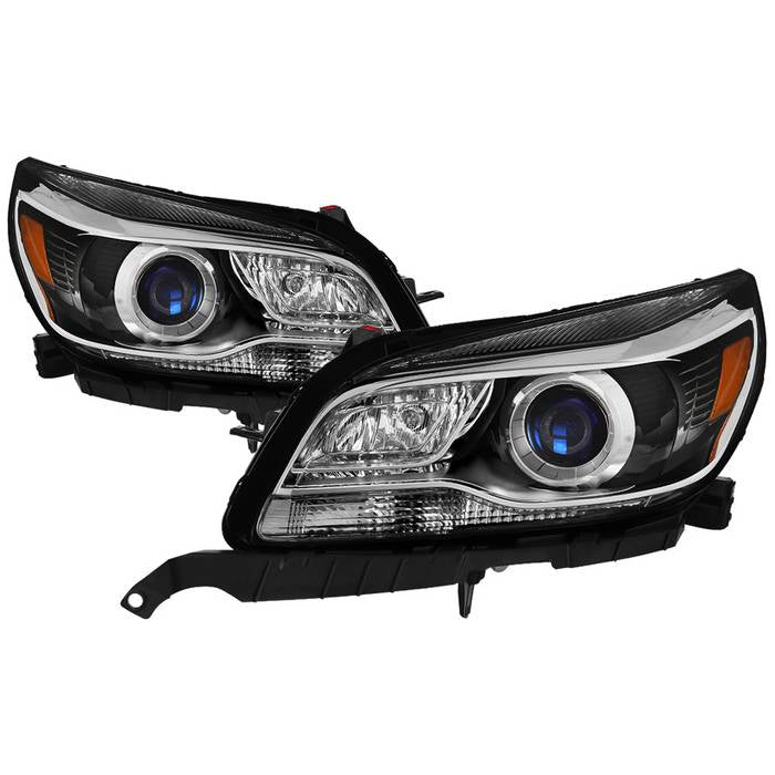 SPYDER xTune 13-15 Chevrolet Malibu OEM Projector Halogen Headlights - Black (PRO-JH-CM14-AM-BK) 9942341