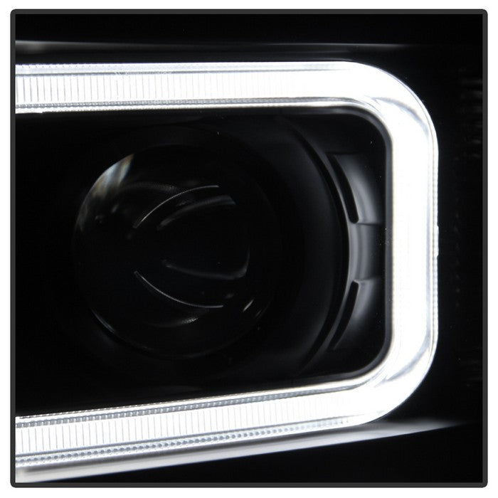 SPYDER Xtune Chevy Silverado 1500/2500 07-13 Halo Projector Headlights Black Smoked PRO-JH-CS07-LED-BSM 9030277