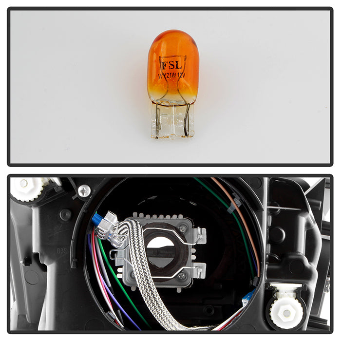 SPYDER xTune 13-15 Cadillac XTS Xenon Non-AFS OEM HID Proj Headlight - Chrm - Left (PRO-JH-CXTS13-HID-C-L) 9937217