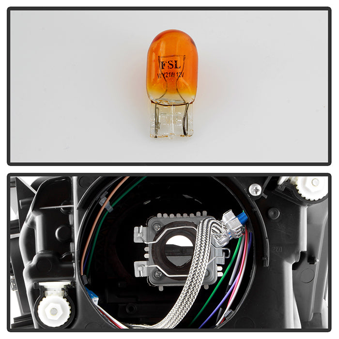SPYDER xTune 13-15 Cadillac XTS Xenon Non-AFS OEM HID Proj Headlight - Chrm - Right (PRO-JH-CXTS13-HID-C-R) 9937224