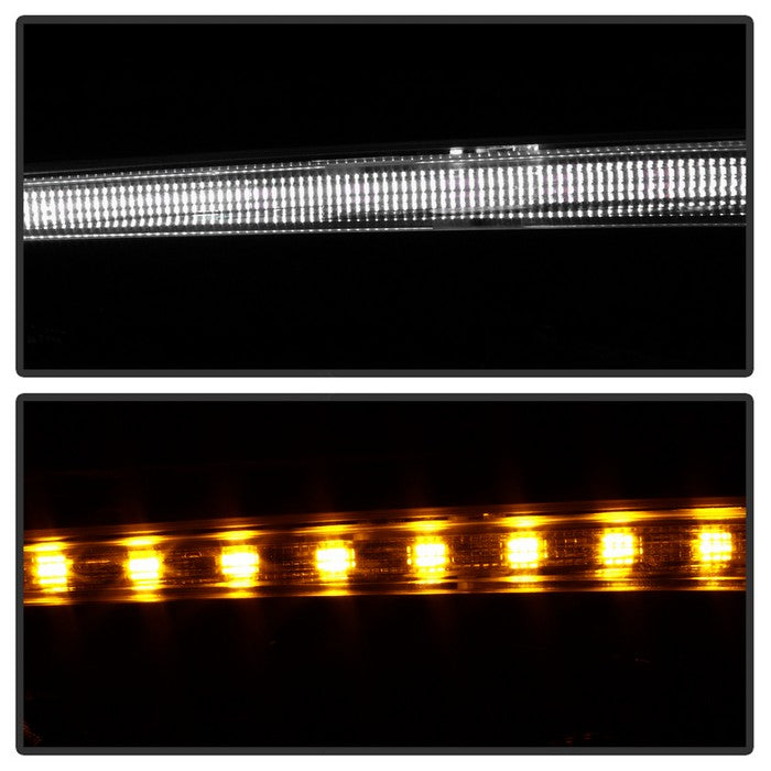 SPYDER xTune 11-14 Dodge Charger Projector Headlights - Halogen - DRL - Black Smoked (PRO-JH-DCHA11-LB-BSM) 9041747