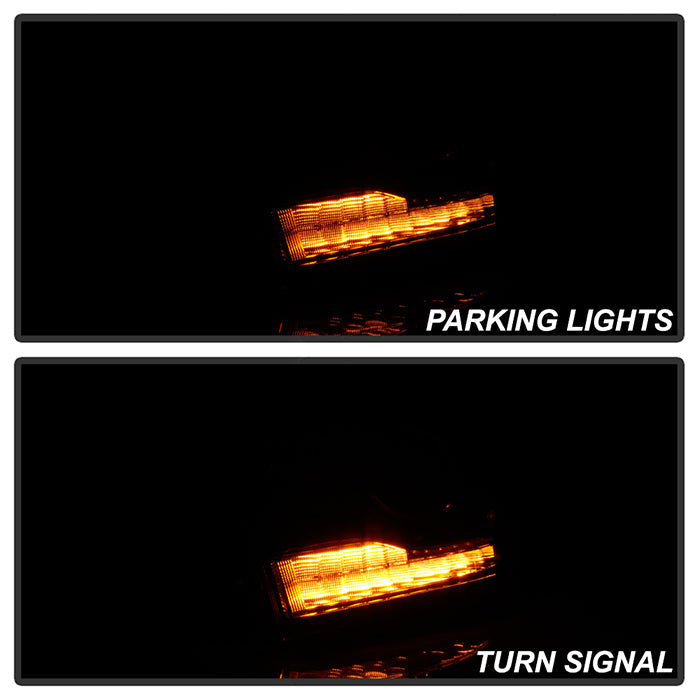 SPYDER Xtune 16-18 Ram 1500/2500/3500 (Projector LED) OEM Style Headlights Black Left (PRO-JH-DR16-OE-BK-L) 9948282