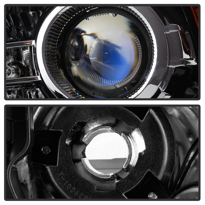 SPYDER Xtune 16-18 Ram 1500/2500/3500 (Projector LED) OEM Style Headlights Black Left (PRO-JH-DR16-OE-BK-L) 9948282