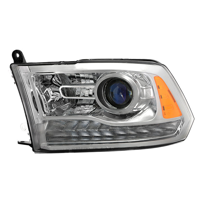 SPYDER Xtune 16-18 Ram 1500/2500/3500 (Projector LED) OEM Style Headlights Left (PRO-JH-DR16-OE-L) 9948268