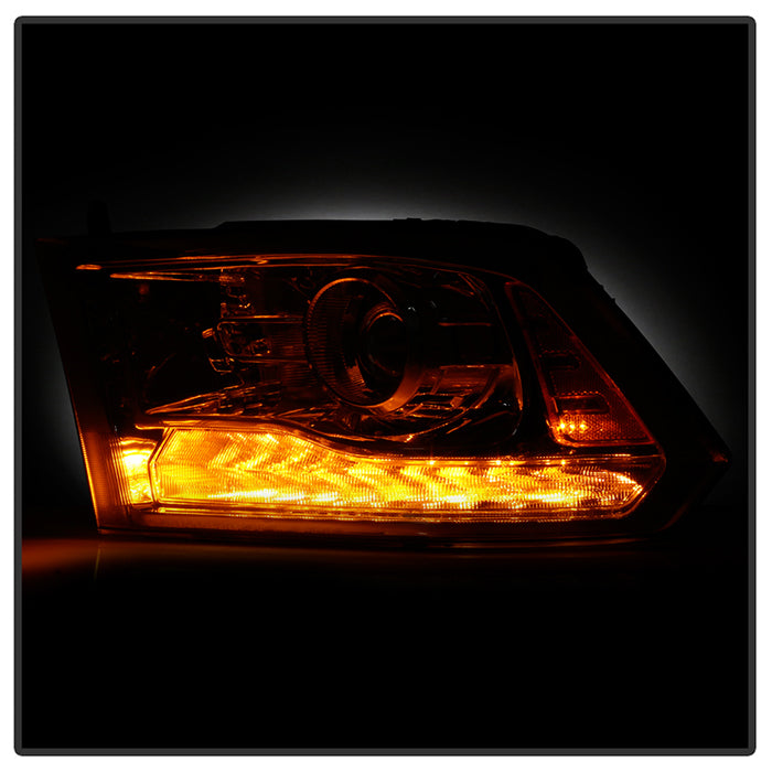 SPYDER Xtune 16-18 Ram 1500/2500/3500 (Projector LED) OEM Style Headlights Left (PRO-JH-DR16-OE-L) 9948268