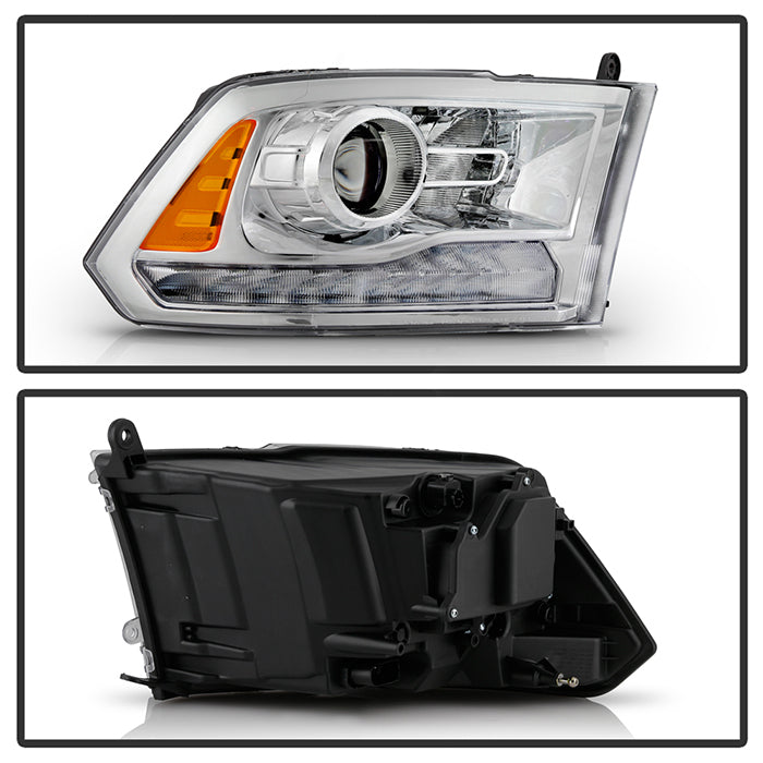 SPYDER Xtune 16-18 Ram 1500/2500/3500 (Projector LED) OEM Style Headlights Right (PRO-JH-DR16-OE-R) 9948275