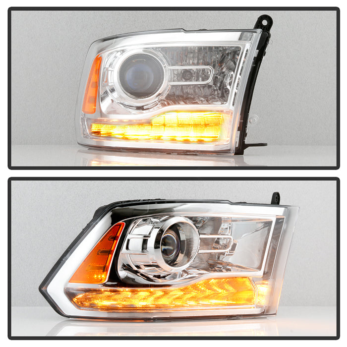 SPYDER Xtune 16-18 Ram 1500/2500/3500 (Projector LED) OEM Style Headlights Right (PRO-JH-DR16-OE-R) 9948275