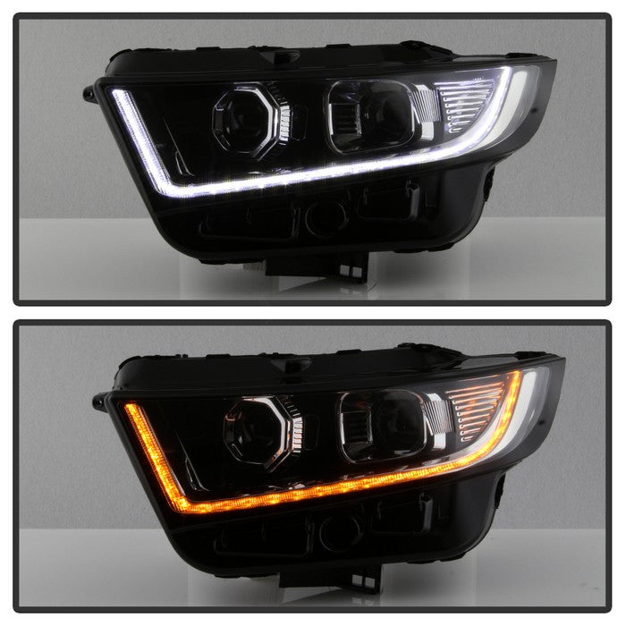 SPYDER xTune 15-16 Ford Edge (Halogen Model Only) LED Projector Headlights - Chrome PRO-JH-FEDGE15-LED-C 9939815