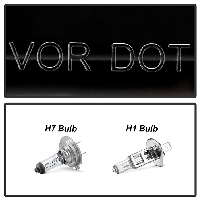 SPYDER Xtune Ford F150 09-14 Projector Headlights Halogen Model Only LED Halo Black PRO-JH-FF15009-CFB-BK 9032226