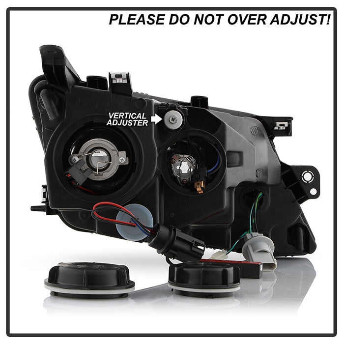 SPYDER xTune 10-12 Ford Fusion Projector Headlights - Light Tube DRL - Black Smoked (PRO-JH-FFU10-LB-BSM) 9041761