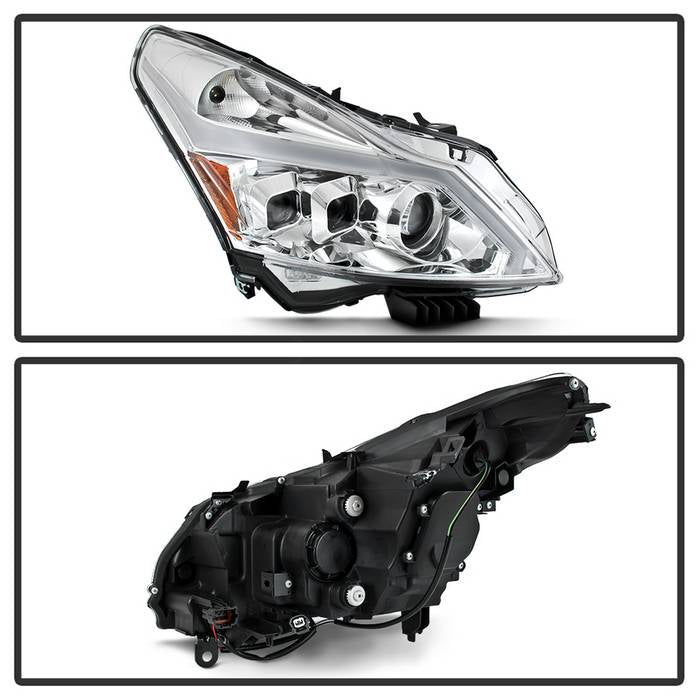 SPYDER xTune 10-13 Infiniti G37 Sdn LED Proj H.L. w/Seq. Sig - Chrm (PRO-JH-IG3507-4D-LB-C) 9043109
