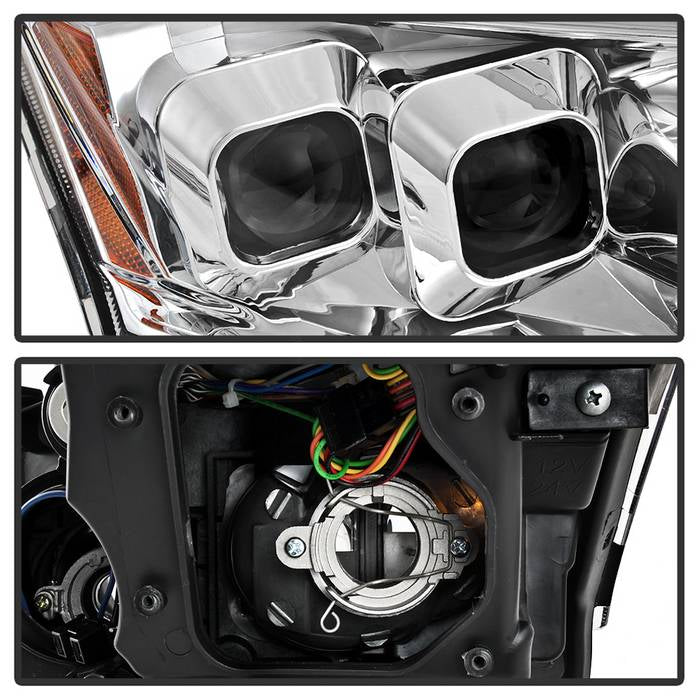 SPYDER xTune 10-13 Infiniti G37 Sdn LED Proj H.L. w/Seq. Sig - Chrm (PRO-JH-IG3507-4D-LB-C) 9043109