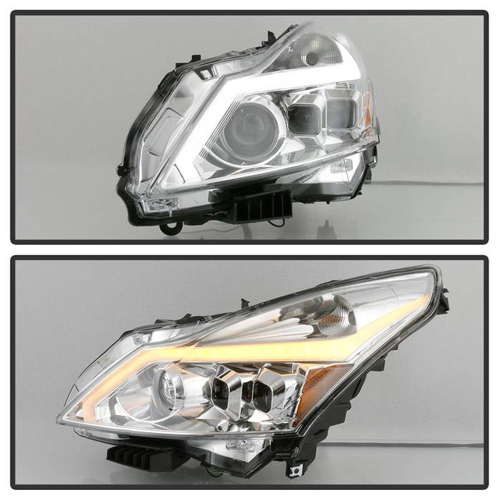 SPYDER xTune 10-13 Infiniti G37 Sdn LED Proj H.L. w/Seq. Sig - Chrm (PRO-JH-IG3507-4D-LB-C) 9043109