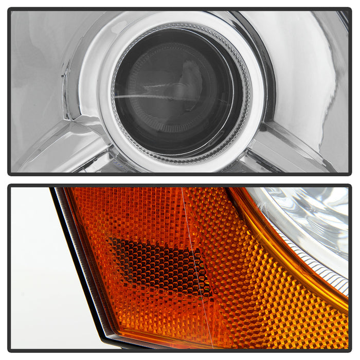 SPYDER xTune Jeep Grand Cherokee 08-10 OEM Style Projector Headlights - Chrome PRO-JH-JGC08-AM-C 9036125