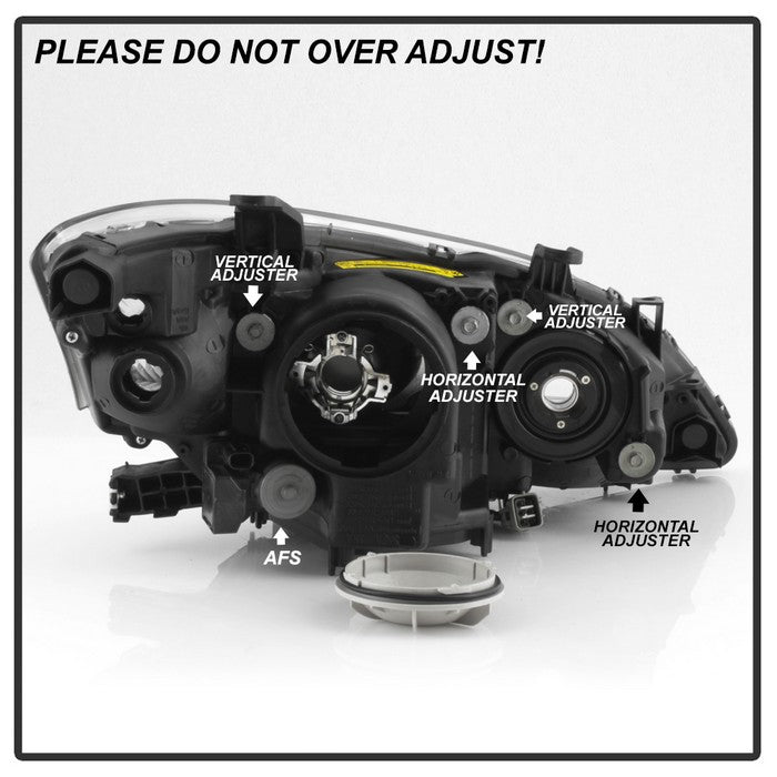 SPYDER xTune 07-09 Lexus ES350 Driver Side HID/AFS Headlight - OEM Left (PRO-JH-LES07-AFS-OE-L) 9943270