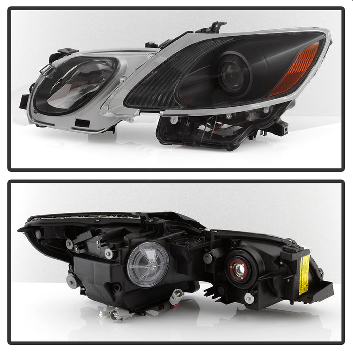 SPYDER Xtune Lexus Gs 06-11 OE Projector Headlights (w/AFS. Hid Fit) Black PRO-JH-LGS06-AFS-AM-BK 5075888