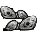 SPYDER Xtune Lexus GS300/GS400/GS430 98-05 Halogen Only Halo Projector Headlights Chrome PRO-JH-LGS98-LED-C 9027833