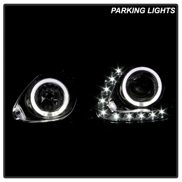 SPYDER Xtune Lexus GS300/GS400/GS430 98-05 Halogen Only Halo Projector Headlights Chrome PRO-JH-LGS98-LED-C 9027833
