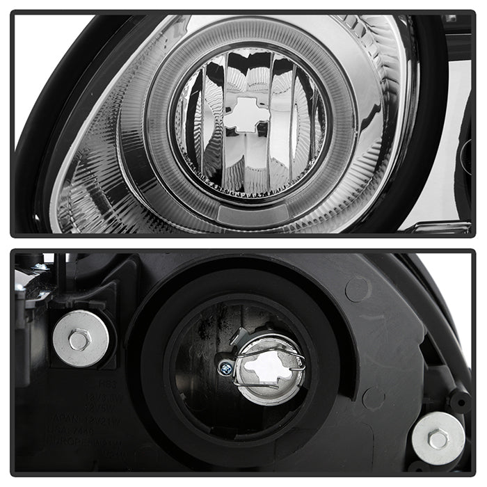SPYDER Xtune Lexus GS300/GS400/GS430 98-05 Halogen Only Halo Projector Headlights Chrome PRO-JH-LGS98-LED-C 9027833