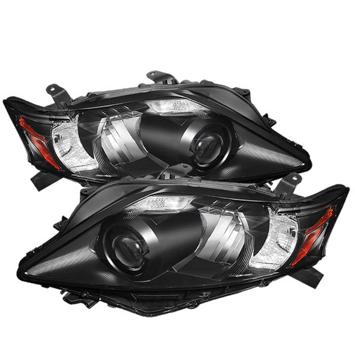 SPYDER Xtune Lexus Rx 10-12 OE Projector Headlights (w/AFS. Hid Fit) Black PRO-JH-LRX10-AFS-AM-BK 5075840
