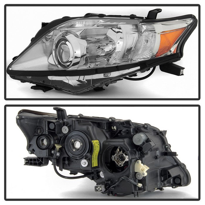 SPYDER xTune 10-12 Lexus RX OE Projector Headlights (w/AFS HID fit) - OE Left (PRO-JH-LRX10-AFS-OE-L) 9942808