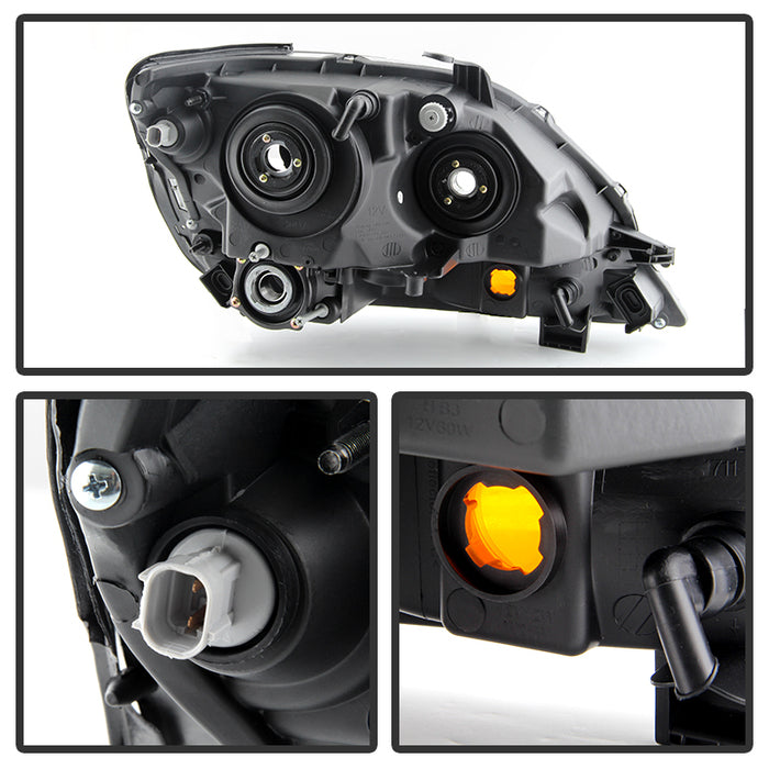 SPYDER Xtune Lexus Rx300 99-03 Halogen Only (Bulbs Not Included) OEM Style Headlights Chrome PRO-JH-LRX99-C 9028250