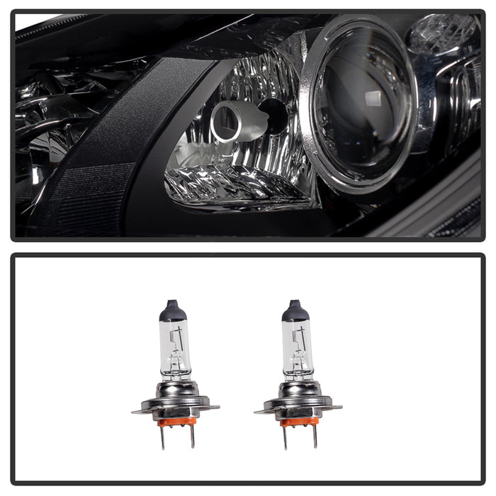 SPYDER Xtune Porsche Cayenne 11-14 4 LED Projector Headlights Black PRO-JH-PCAY11-AFS-BK 9934049
