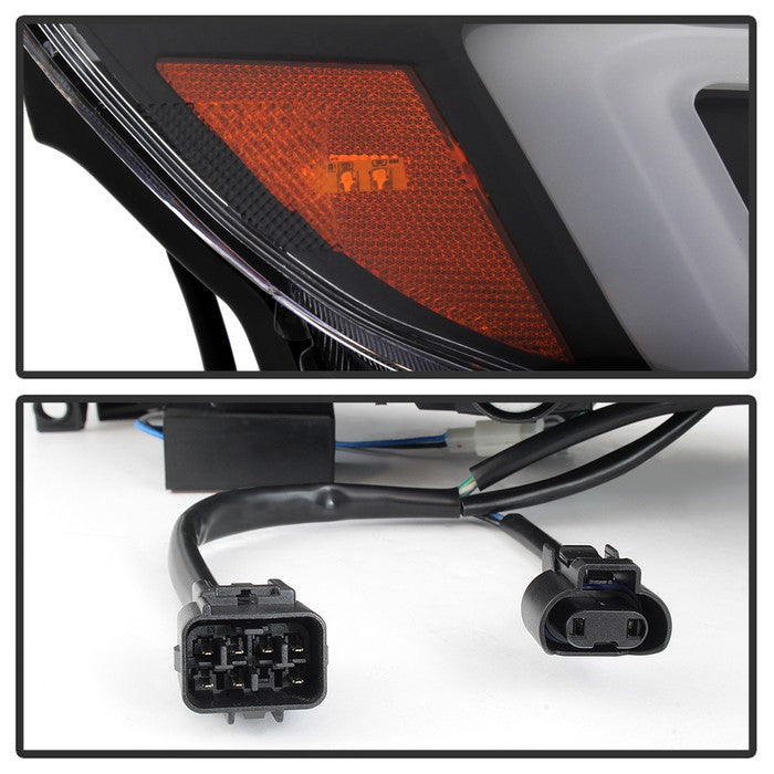 SPYDER xTune Subaru Impreza WRX Halogen Only 08-14 Projector Headlights Black PRO-JH-SI08-LBDRL-BK 9039379