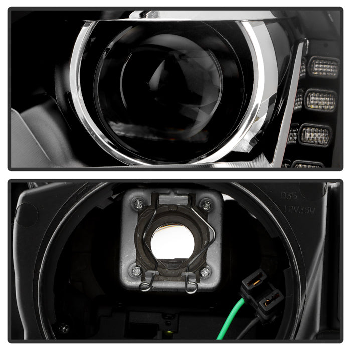 SPYDER Xtune Volkswagen Passat 12-14 OE Projector Headlights Not Compatible w/ Hid Black PRO-JH-VP12-NA-BK 9933448