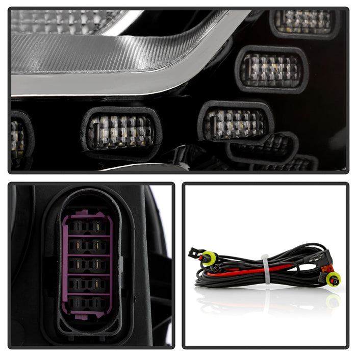 SPYDER Xtune Volkswagen Passat 12-14 OE Projector Headlights Not Compatible w/ Hid Black PRO-JH-VP12-NA-BK 9933448