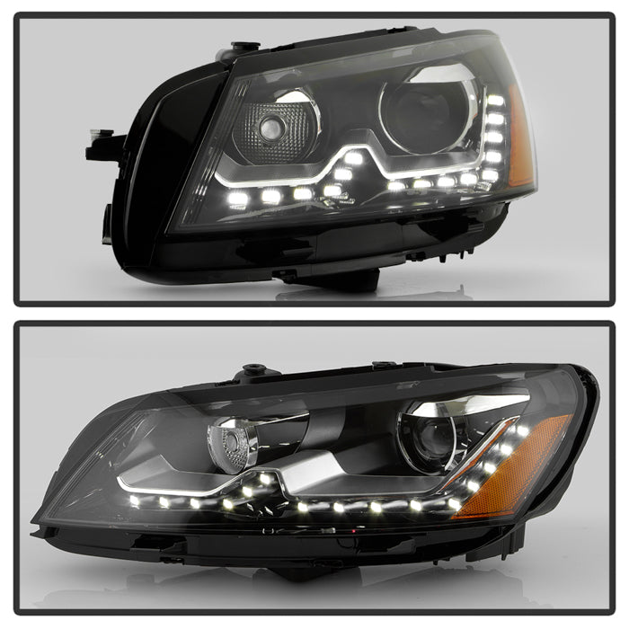 SPYDER Xtune Volkswagen Passat 12-14 OE Projector Headlights Not Compatible w/ Hid Black PRO-JH-VP12-NA-BK 9933448