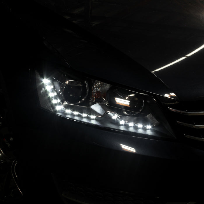 SPYDER Xtune Volkswagen Passat 12-14 OE Projector Headlights Not Compatible w/ Hid Black PRO-JH-VP12-NA-BK 9933448