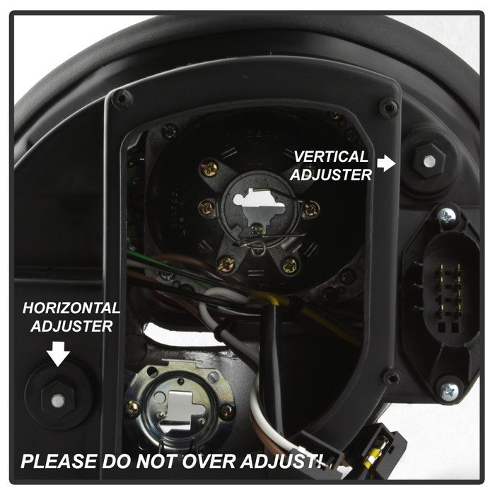SPYDER xTune 97-04 Porsche Boxster 986 Projector Halogen Headlights - Black (PRO-ON-PBX98697-LED-BK) 9038747