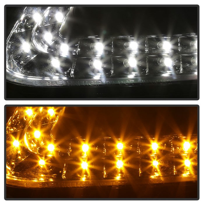 SPYDER xTune 97-04 Porsche Boxster 986 Projector Halogen Headlights - Black (PRO-ON-PBX98697-LED-BK) 9038747