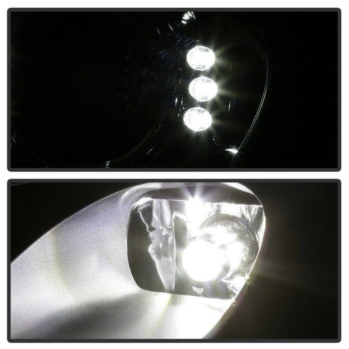 SPYDER xTune 97-04 Porsche Boxster 986 Projector Halogen Headlights - Black (PRO-ON-PBX98697-LED-BK) 9038747