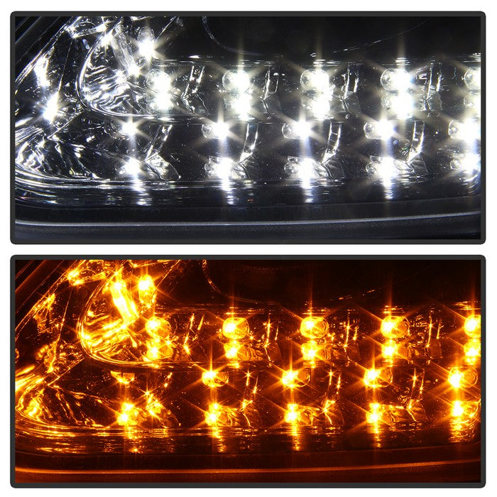 SPYDER xTune 99-02 Porsche 996 Projector Headlights - Halogen Only (No HID) Chrome PRO-ON-PBX98697-LED-C 9038754