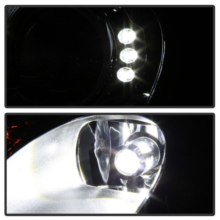 SPYDER xTune 99-02 Porsche 996 Projector Headlights - Halogen Only (No HID) Chrome PRO-ON-PBX98697-LED-C 9038754