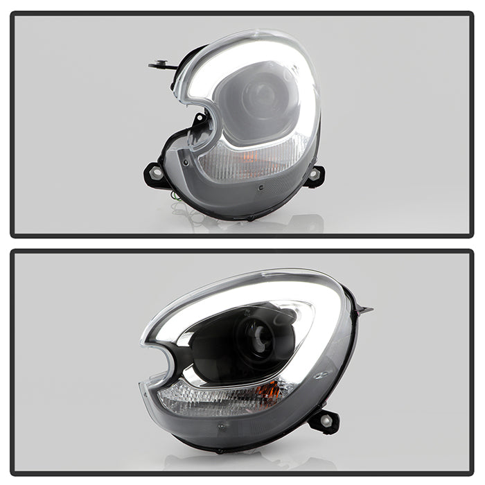 SPYDER Mini Countryman 11-16 V2 Xenon/HID Only Proj Headlights - Black PRO-YD-MCO11HID-BK 5088291