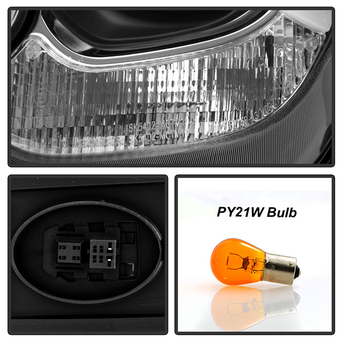 SPYDER Mini Countryman 11-16 V2 Xenon/HID Only Proj Headlights - Black PRO-YD-MCO11HID-BK 5088291