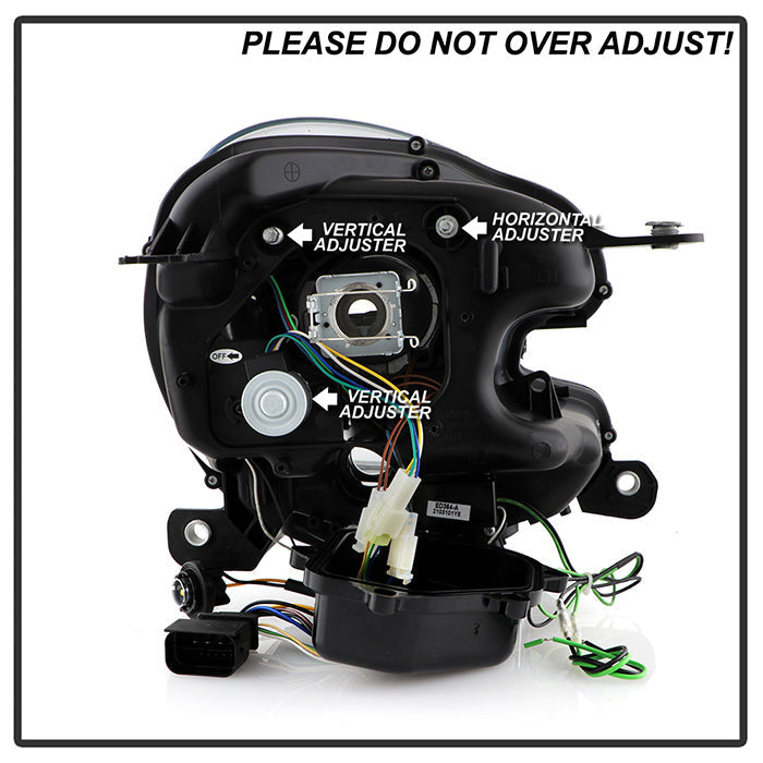 SPYDER Mini Countryman 11-16 V2 Xenon/HID Only Proj Headlights - Black PRO-YD-MCO11HID-BK 5088291