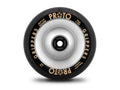 Proto Wheels Classic Full Core Grippers 110mm Black on Raw (Pair)